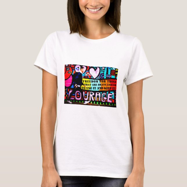 T-shirt assez brave (léger) (Devant)