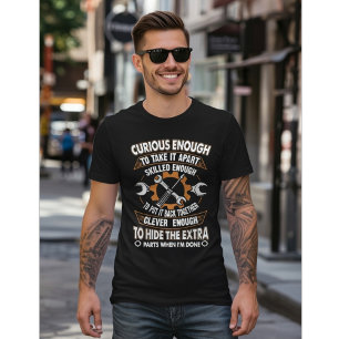 T-shirt Assez curieux pour le démonter – Mécanicien drôle