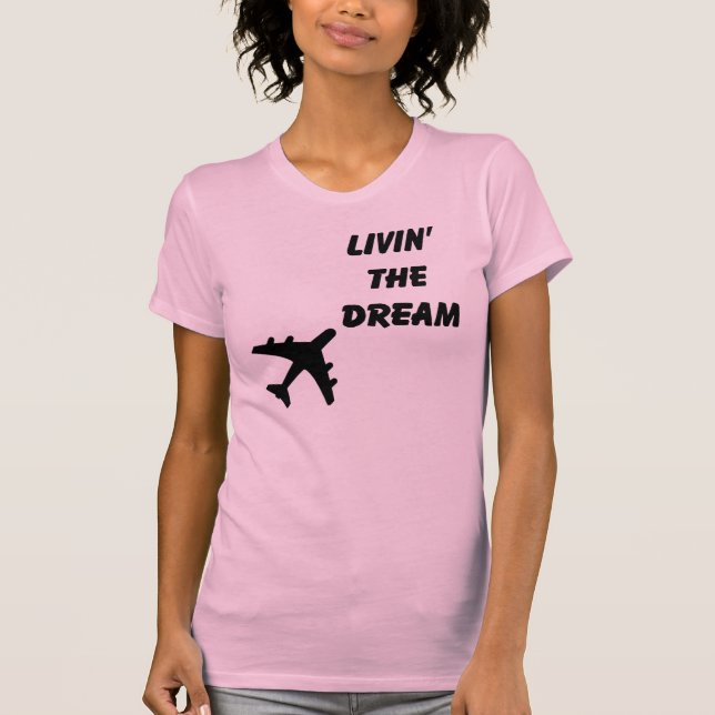 T-shirt Assez dans le rose (Devant)