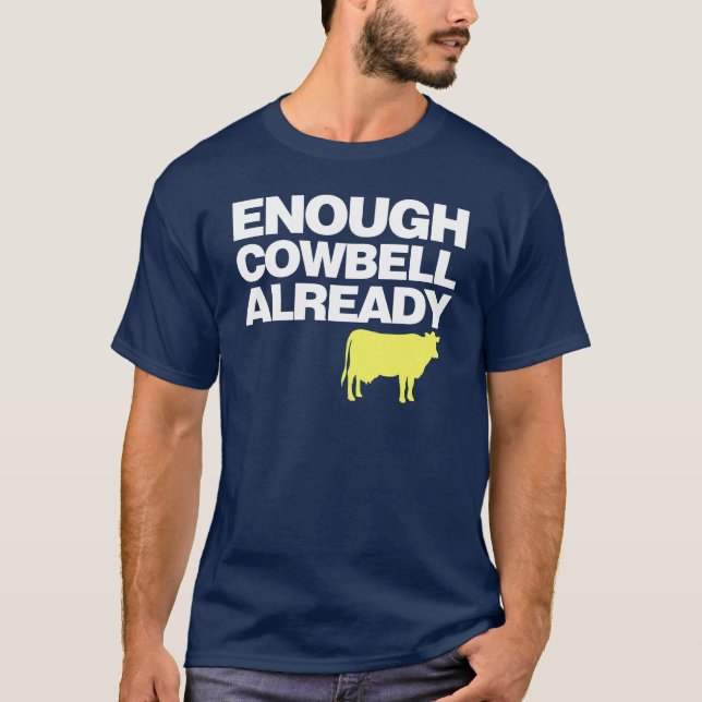 T-shirt Assez de sonnaille déjà (Devant)