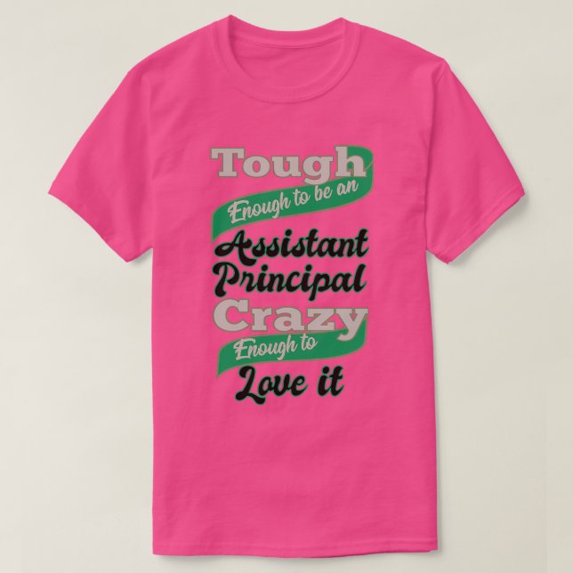T-shirt Assez Difficile Pour Être Une Directrice Adjointe  (Design devant)