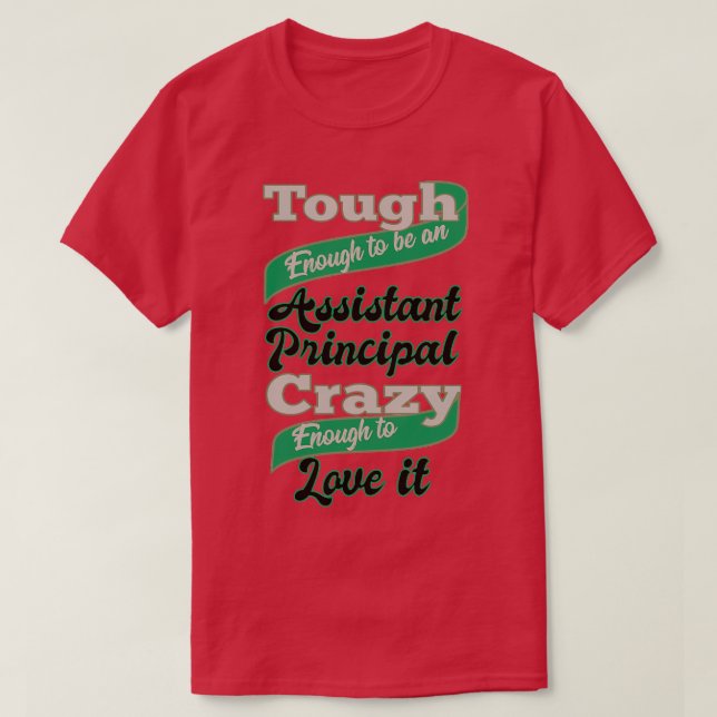 T-shirt Assez Difficile Pour Être Une Directrice Adjointe  (Design devant)