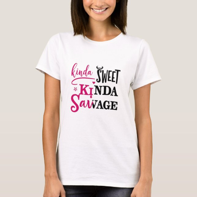 T-shirt Assez doux, Assez sauvage (Devant)