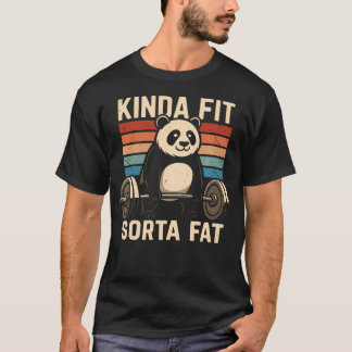T-shirt Assez en Forme Un peu Gros Drôle de Gym Entraîneme