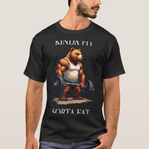 T-shirt Assez en forme un peu gros - Ours de gym drôle d'h