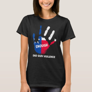 T-shirt Assez fin à la violence d'armes à feu Aucun arme T