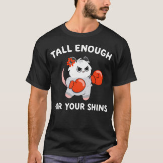 T-shirt Assez Grand Pour Vos Tibias Drôle De Boxe