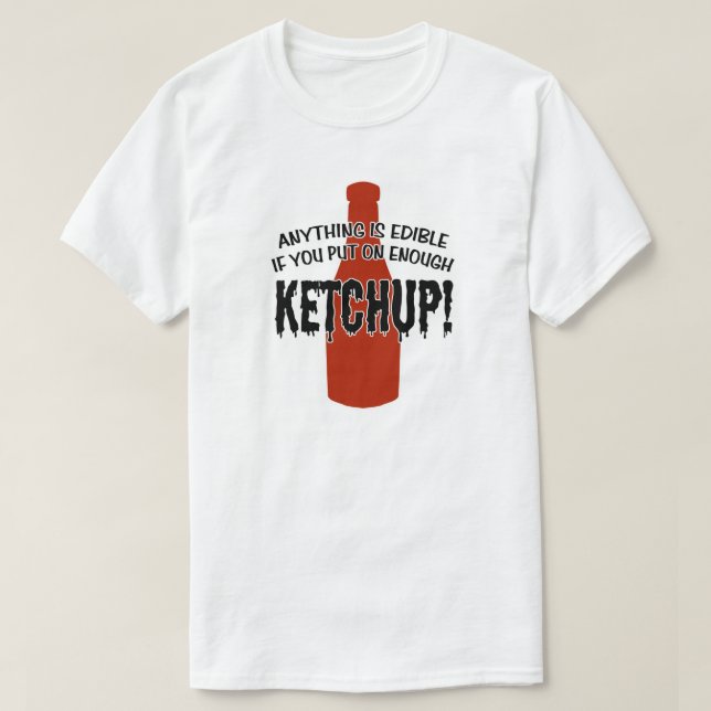 T-shirt Assez Ketchup (Design devant)