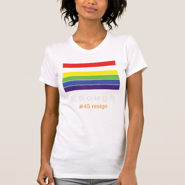 T-shirt Assez Rainbow Tee (Devant)