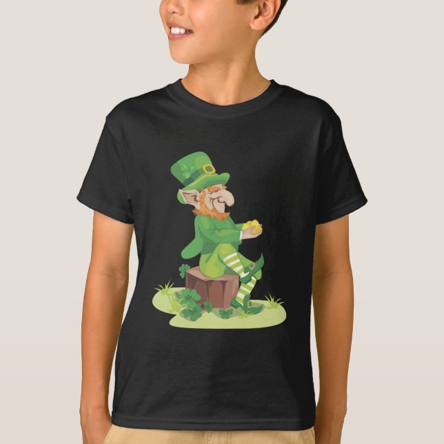 T-shirt Assis Leprechaun (Devant)