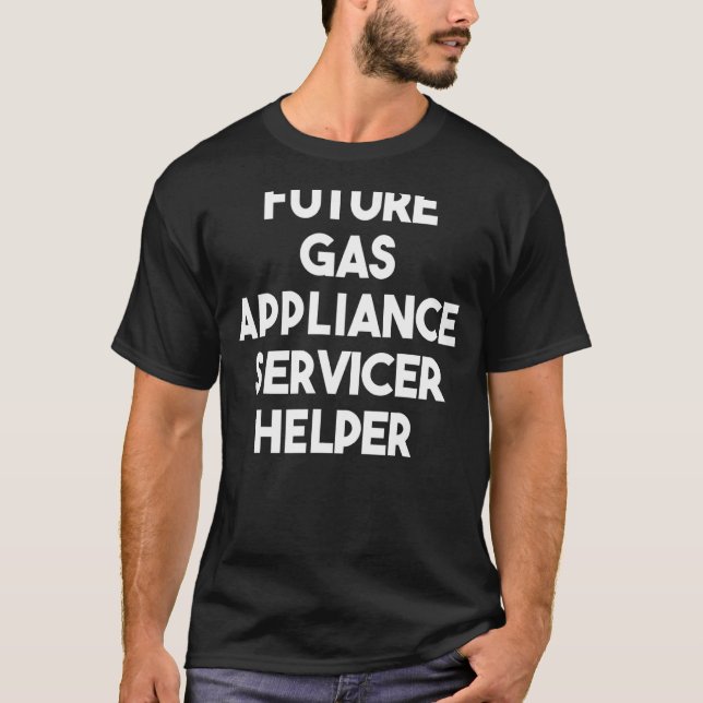 T-shirt Assistance future du service d'appliance gazeuse (Devant)