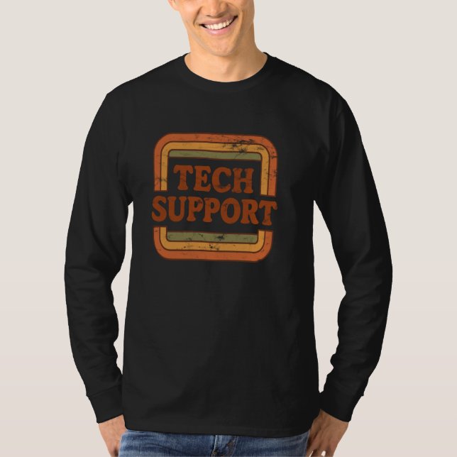 T-shirt Assistance technique Service d'assistance informat (Devant)