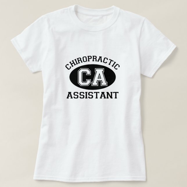 T-shirt Assistant Chiro athlétique (Design devant)