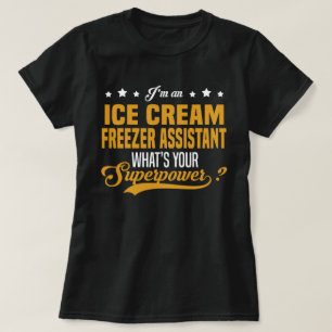 T-shirt Assistant Congélateur de glace