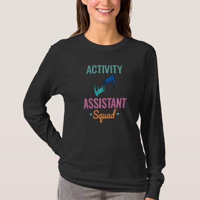 T-shirt Assistant d'activité Appréciation Directeur Social (Devant)
