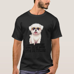 T-shirt Assistant de compagnie Coton De Tulear Amoureux de