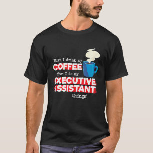 T-shirt Assistant de direction et réservoir d'appréciation