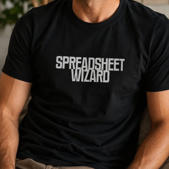 T-shirt Assistant de feuille de calcul | Conception de mag (Créateur téléchargé)