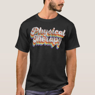 T-shirt Assistant de kinésithérapeute rétro vintage