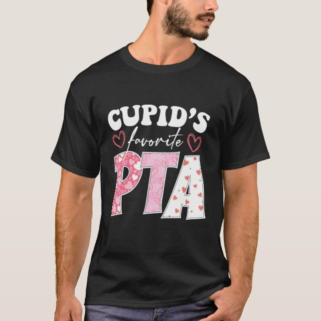 T-shirt Assistant de physiothérapeute de la PTA préférée d (Devant)