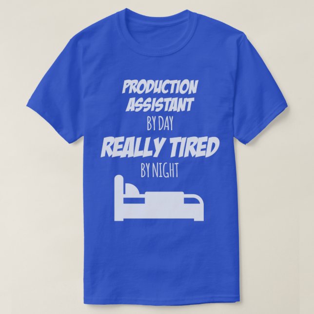 T-shirt Assistant de production Offre amusante pour chaque (Design devant)