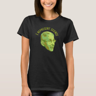 T-shirt Assistant de science Fauci Masque anti-libéral Man
