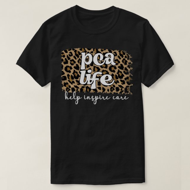 T-shirt Assistant de soins aux patients de l'APC Infirmièr (Design devant)