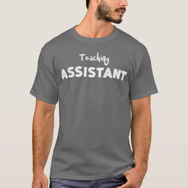 T-shirt Assistant d'enseignementenseignant (Devant)
