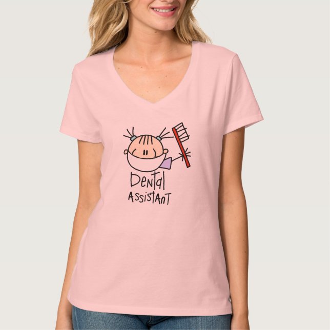 T-shirt Assistant dentaire (Devant)