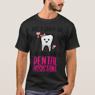 T-shirt Assistant dentaire Dentiste Brace Dents Dents Dent