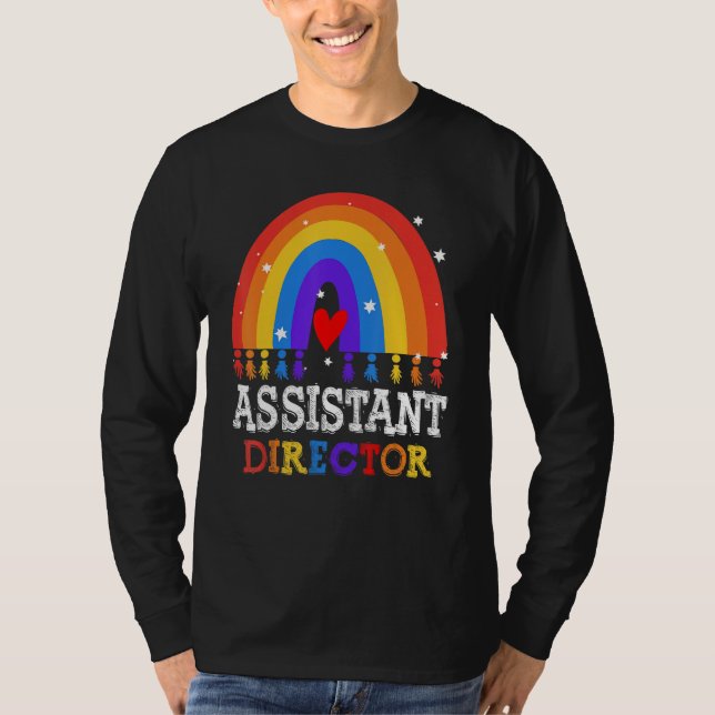 T-shirt Assistant Director Appreciation Week Theater Nursi (Devant)