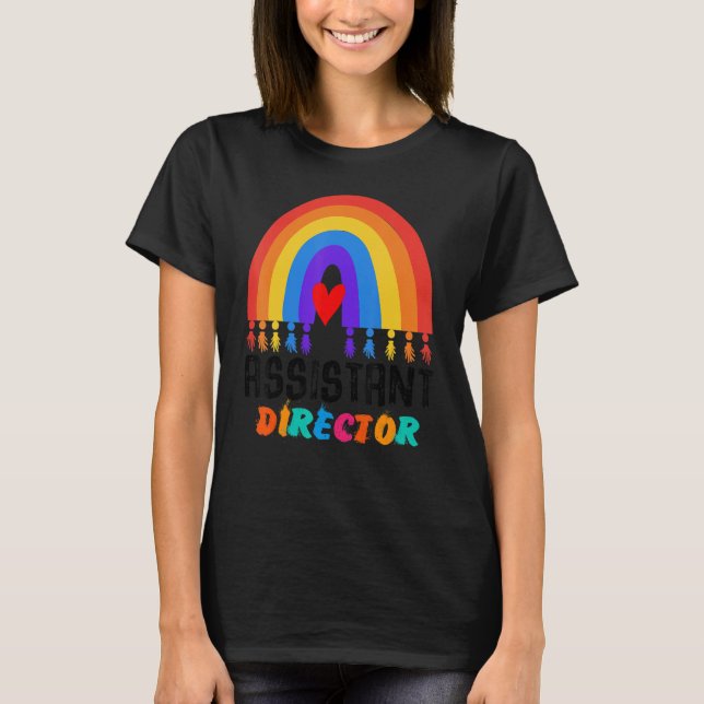 T-shirt Assistant Director Appreciation Week Theater Nursi (Devant)