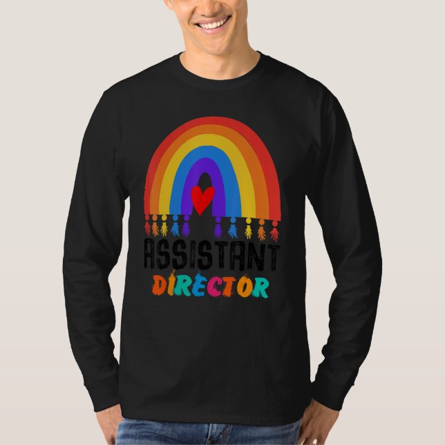 T-shirt Assistant Director Appreciation Week Theater Nursi (Devant)