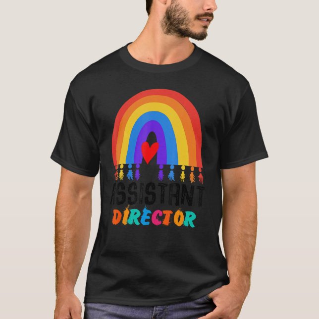 T-shirt Assistant Director Appreciation Week Theater Nursi (Devant)