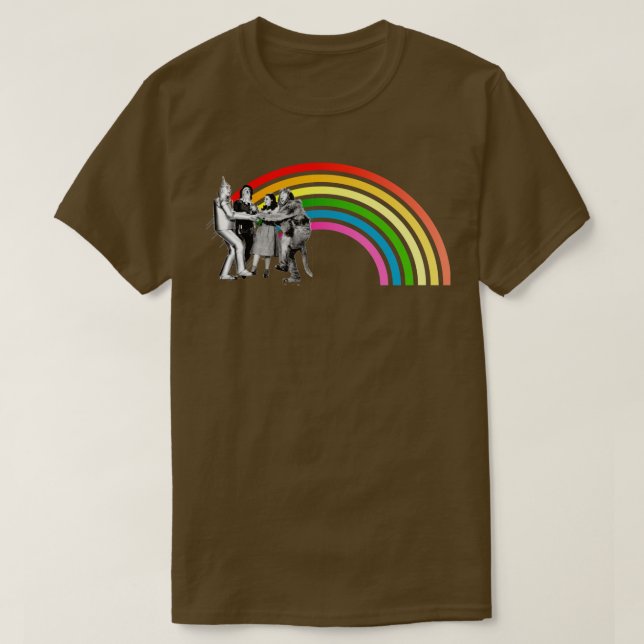 T-shirt Assistant d'Oz Rainbow (Design devant)