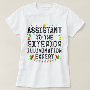 T-shirt Assistant Du Cool Exterior Illumination Expert