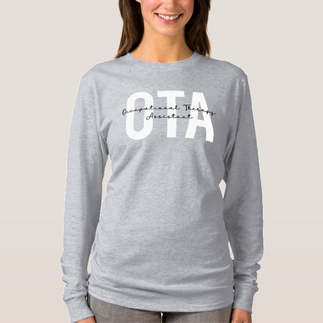 T-shirt Assistant en ergothérapie de l'OTA (Devant)