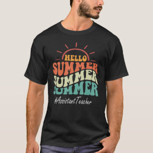 T-shirt Assistant Enseignant Super Dernier Jour De L'École