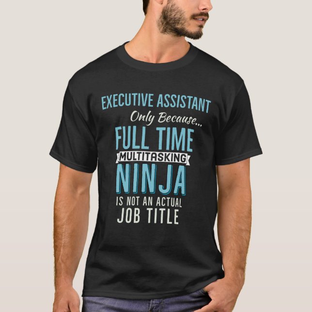 T-shirt Assistant exécutif (Devant)