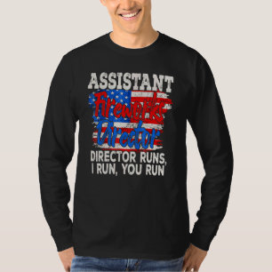 T-shirt Assistant Fireworks Directeur Usa Independence