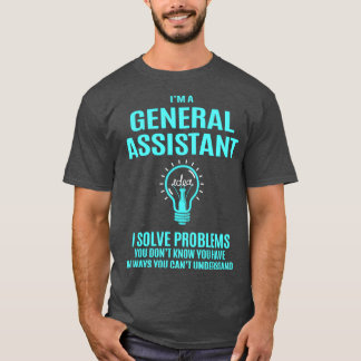 T-shirt Assistant général adjoint I Résoudre le problème