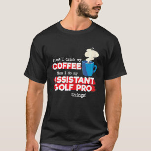 T-shirt Assistant Golf Pro et Débardeur de café