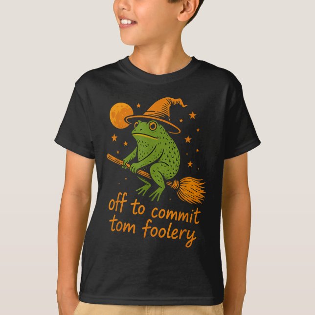 T-shirt Assistant Grenouille Whimsical - Désactivé Pour Co (Devant)