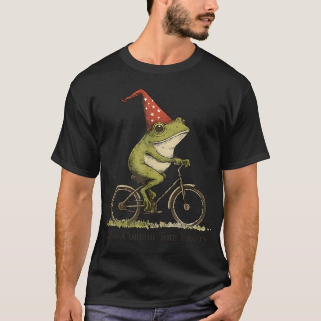 T-shirt Assistant Grenouille Whimsical Désactivé Pour Enga (Devant)