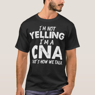 T-shirt Assistant infirmier certifié par l'AIIC Yelling