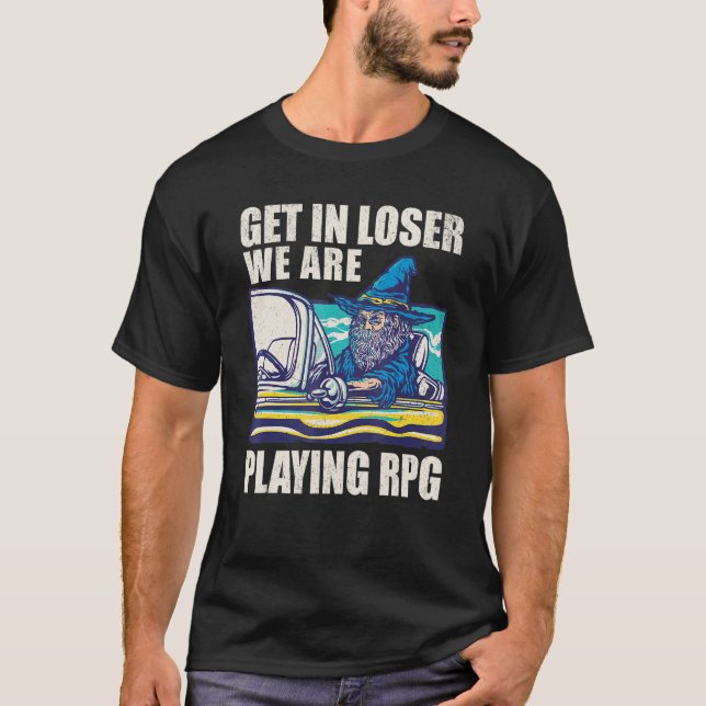 T-shirt Assistant Jeu de rôle - Accéder à Loser Nous somme (Devant)