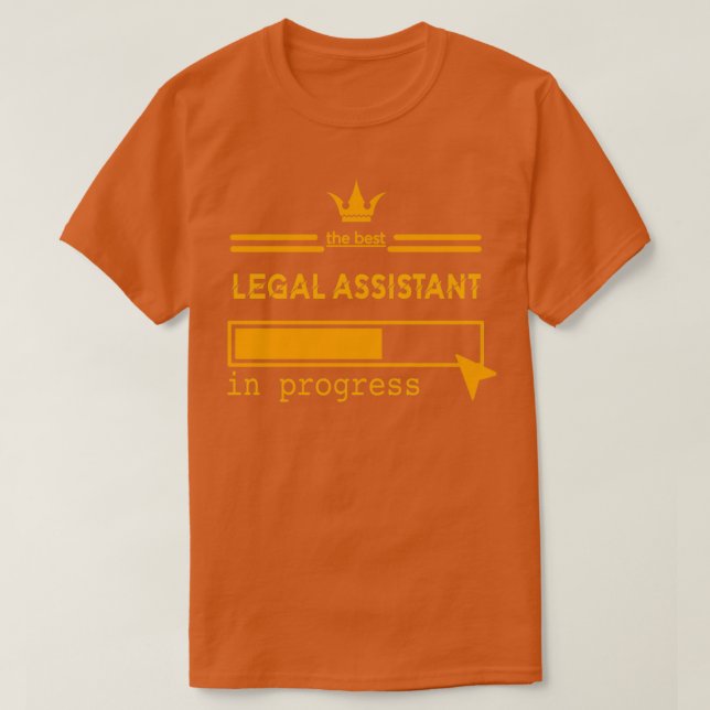 T-shirt ASSISTANT JURIDIQUE en cours (Design devant)