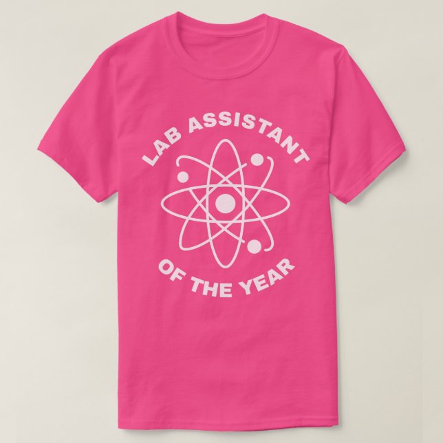 T-shirt Assistant Laboratoire de chimiste en chimie (Design devant)