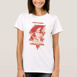 T-shirt Assistant lecture de guitare