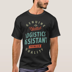 T-shirt Assistant logistique